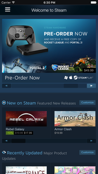 steam官网手机版