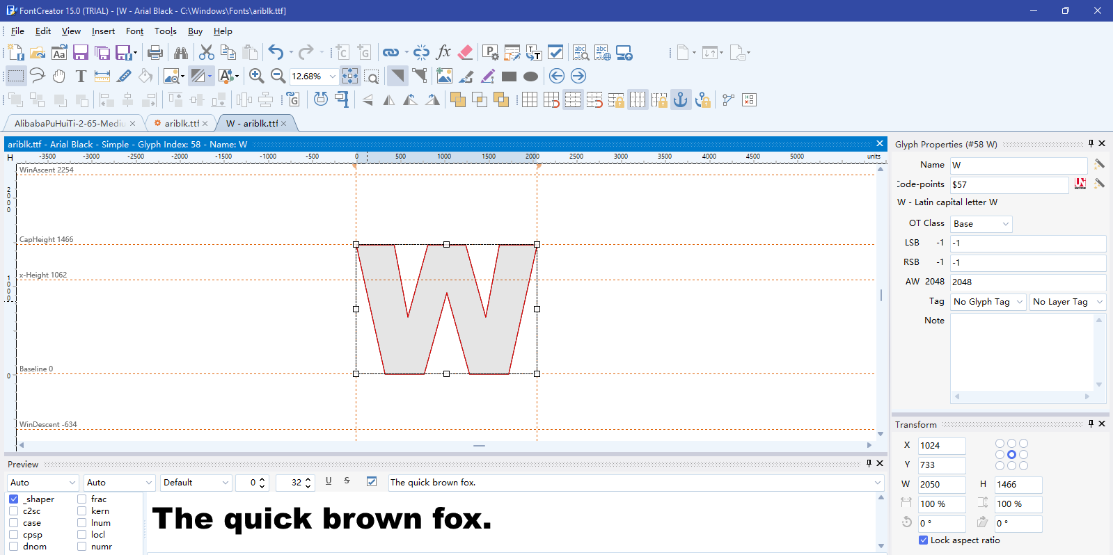 FontCreator