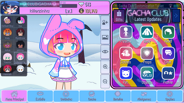 扭蛋俱乐部中文版最新版本2022(Gacha Club)