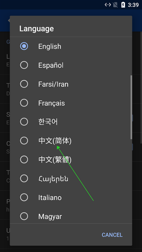 中文设置4