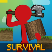 火柴人大战多人菜鸟生存(Stickman