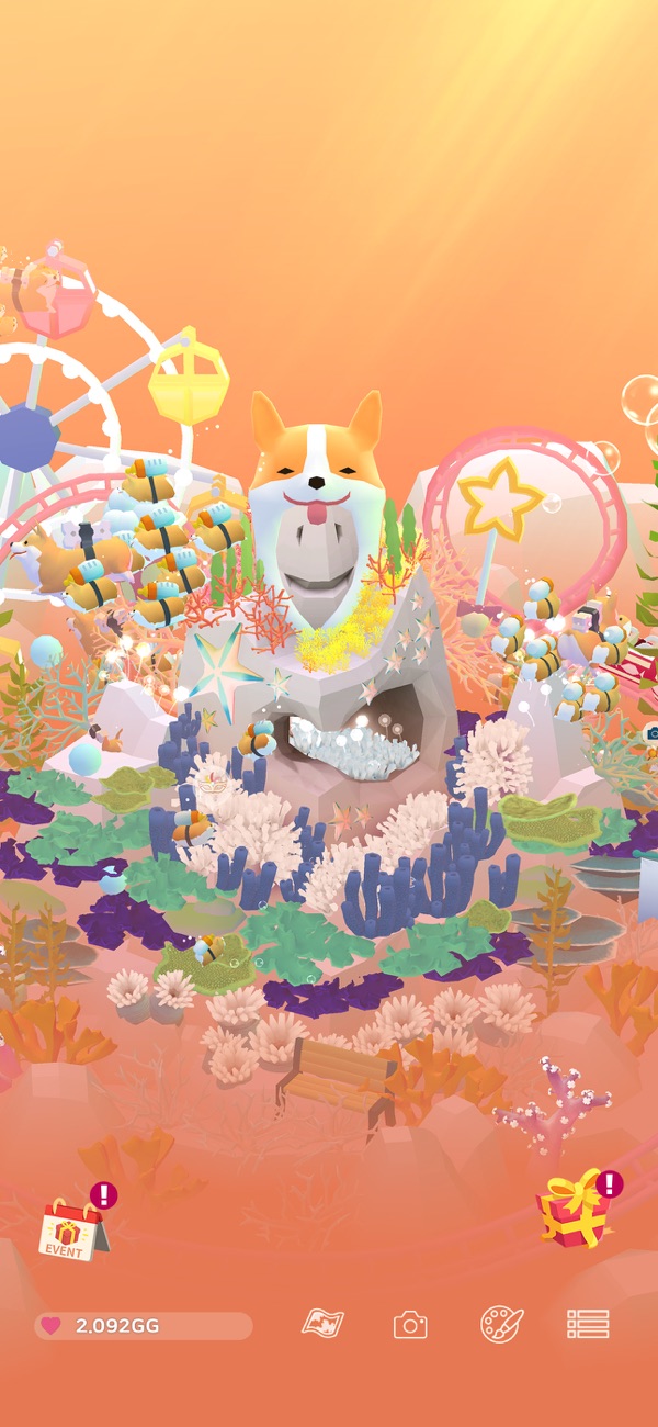 深海水族馆台服