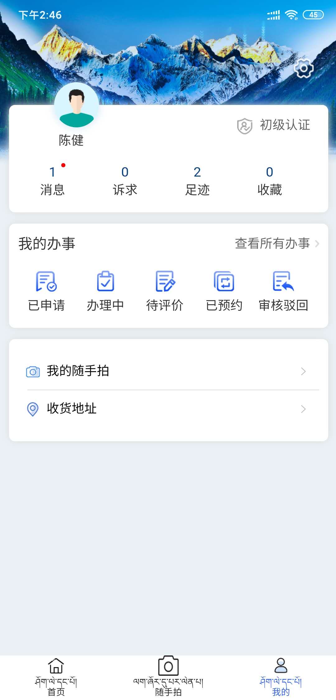 西藏政务服务平台