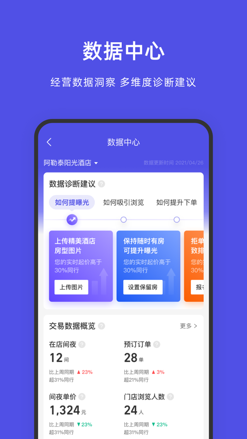 飞猪酒店商家app