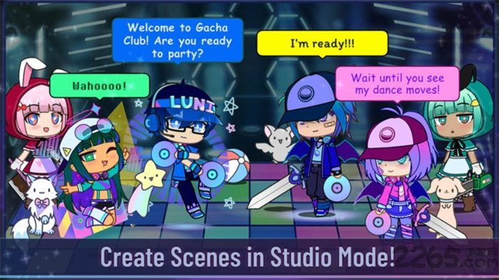 扭蛋俱乐部中文版最新版本2022(Gacha Club)