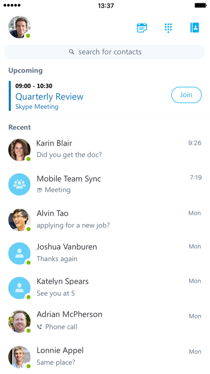 skype手机最新版