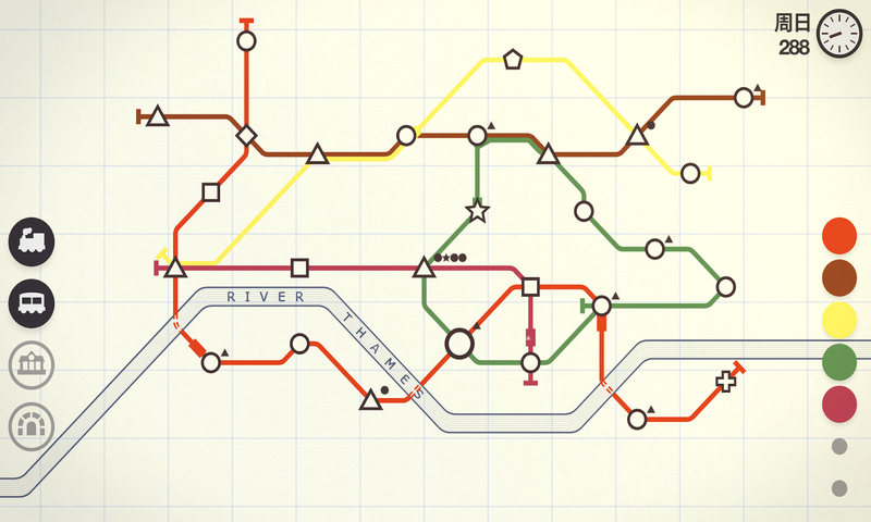 迷你地铁最新版(Mini Metro)