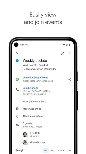Google日历app