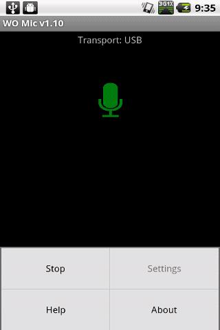 WO Mic app