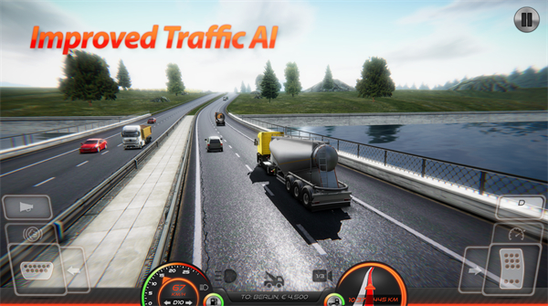 德国卡车模拟器中文版(Truck Simulator Europe 2 Free)