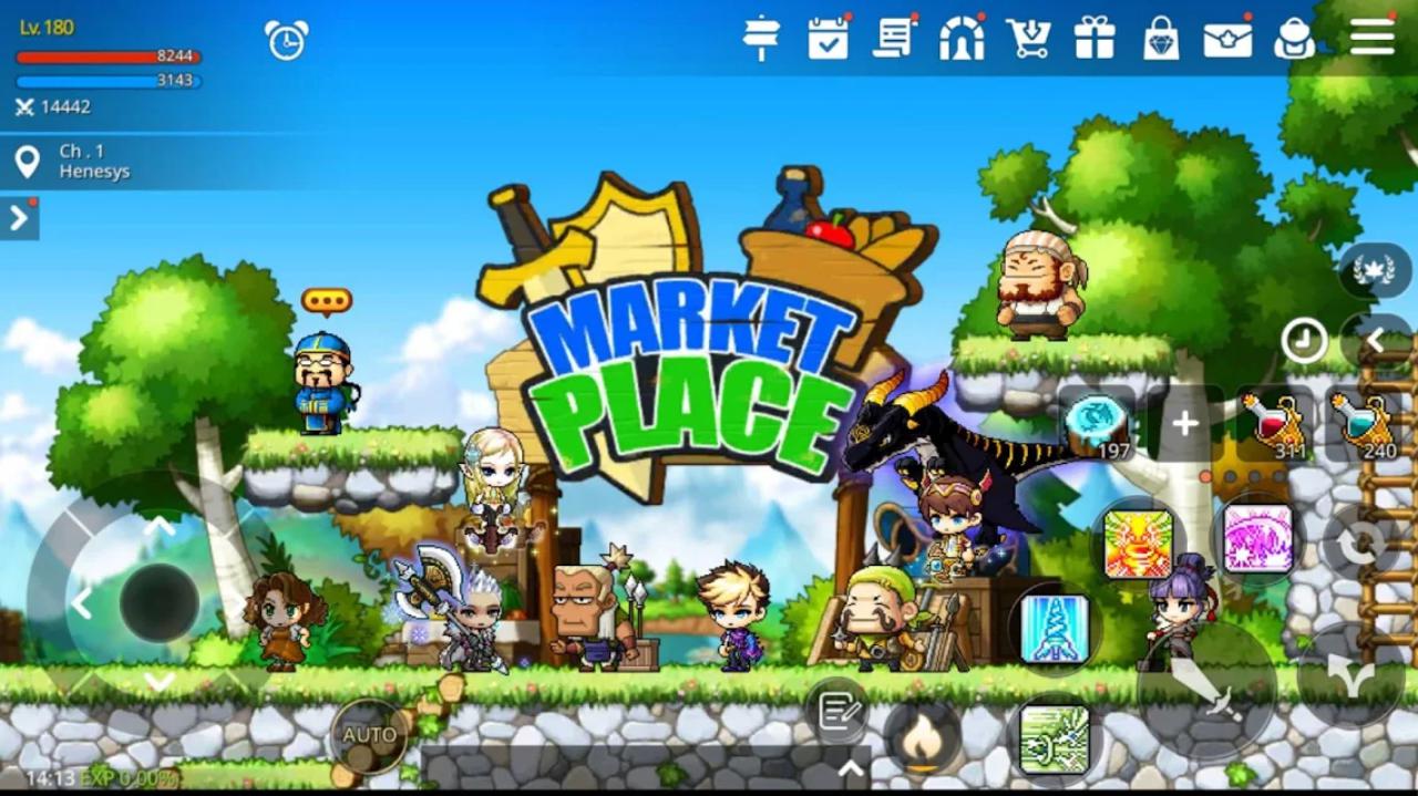 枫之谷m国际服(MapleStory M)