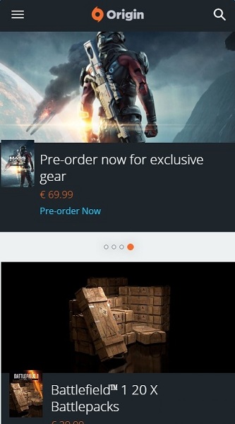 Origin app