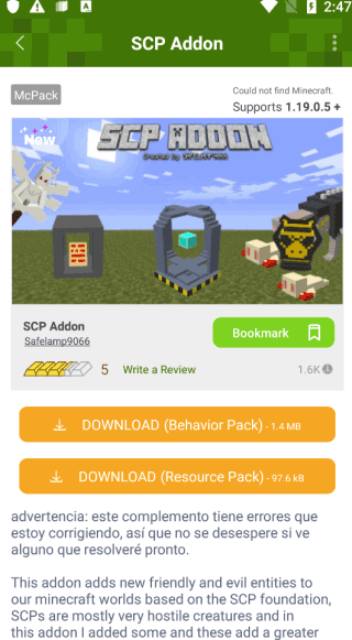 addons最新版本2024下载-addons最新版本中文手机下载v1.19.9