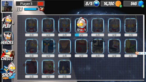 奥特曼大乱斗3app