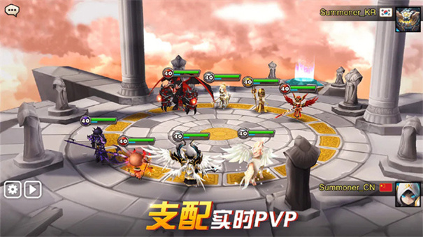 魔灵召唤天空之役com2us