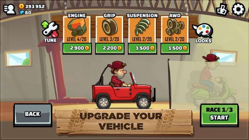 登山赛车2无限金币无限钻石版