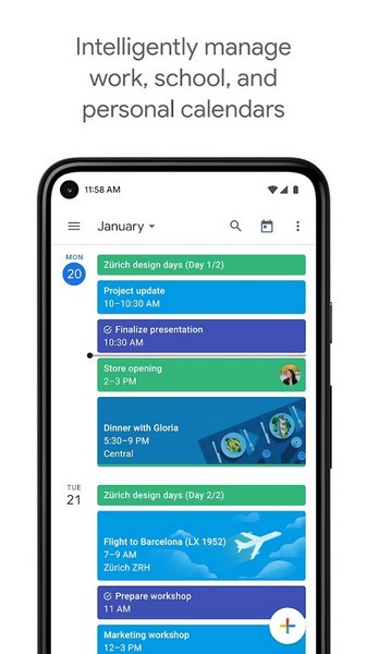 Google日历app