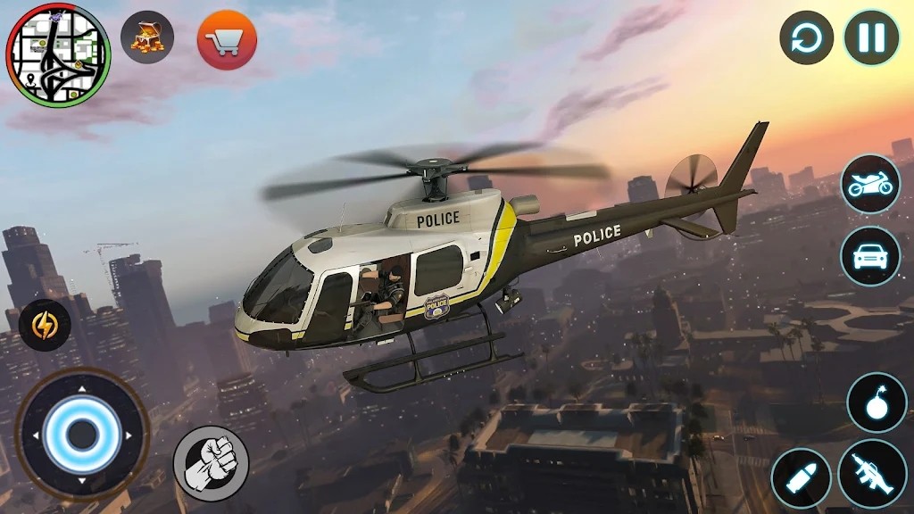 警车追逐小偷(Police Chase Car Thief Games)