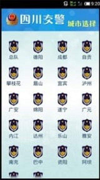 四川交警公共服务平台