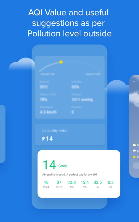 小米天气预报App