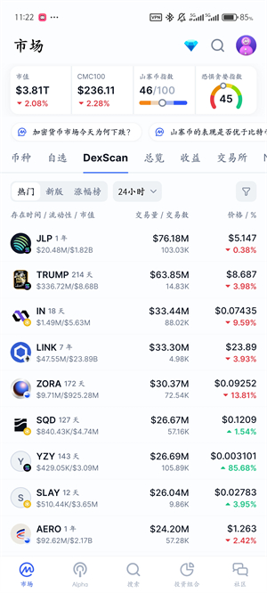 coinmarketcap手机版