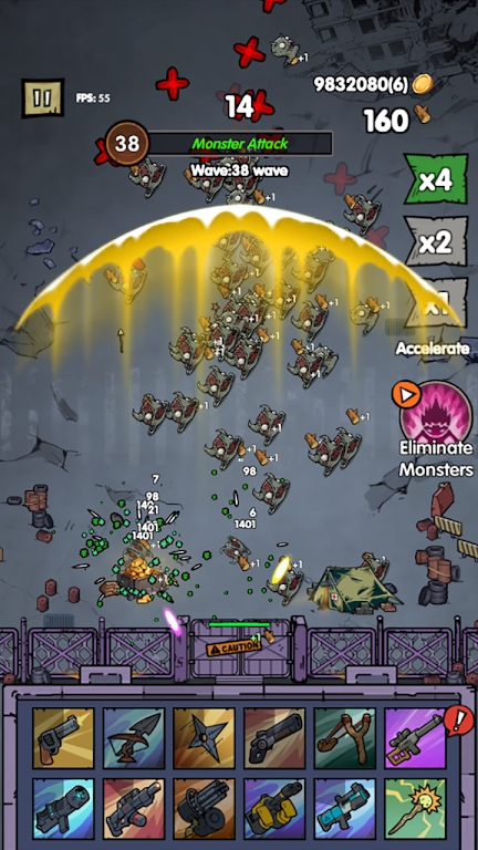 末日守卫僵尸塔防(Zombie Rush:Tower Defense TD)