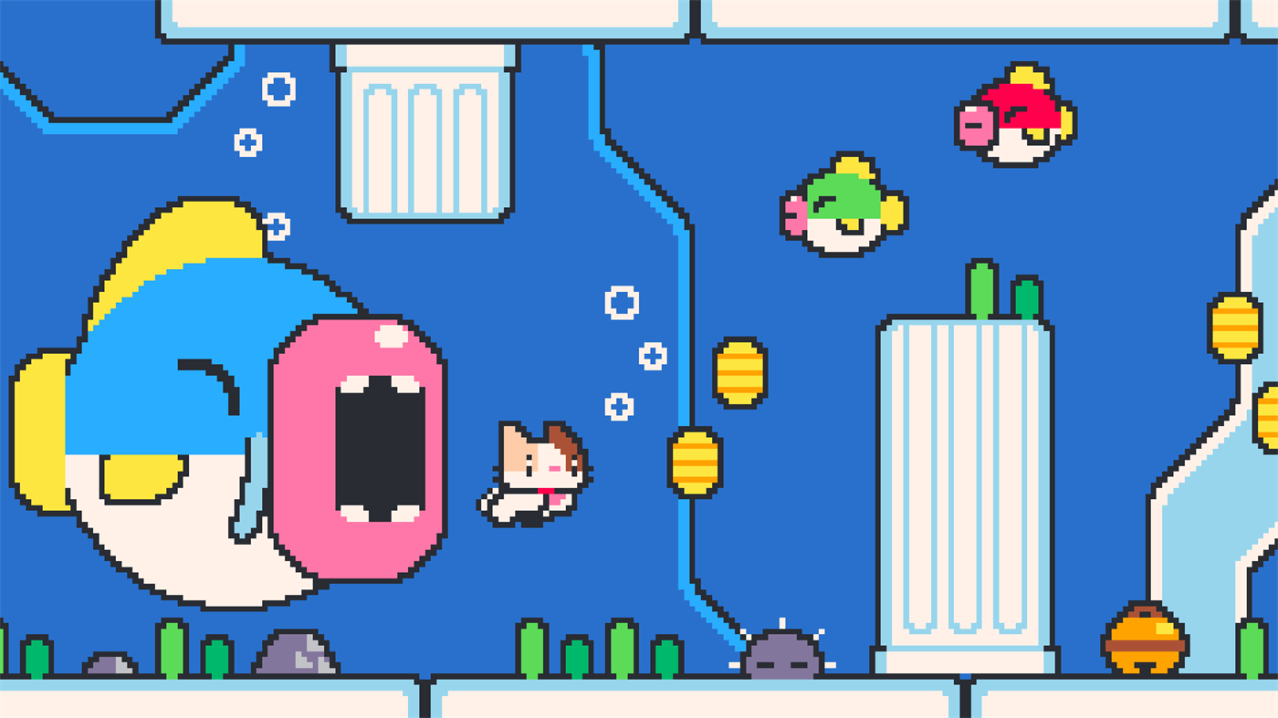 超级猫兄弟游戏(Super Cat Bros)