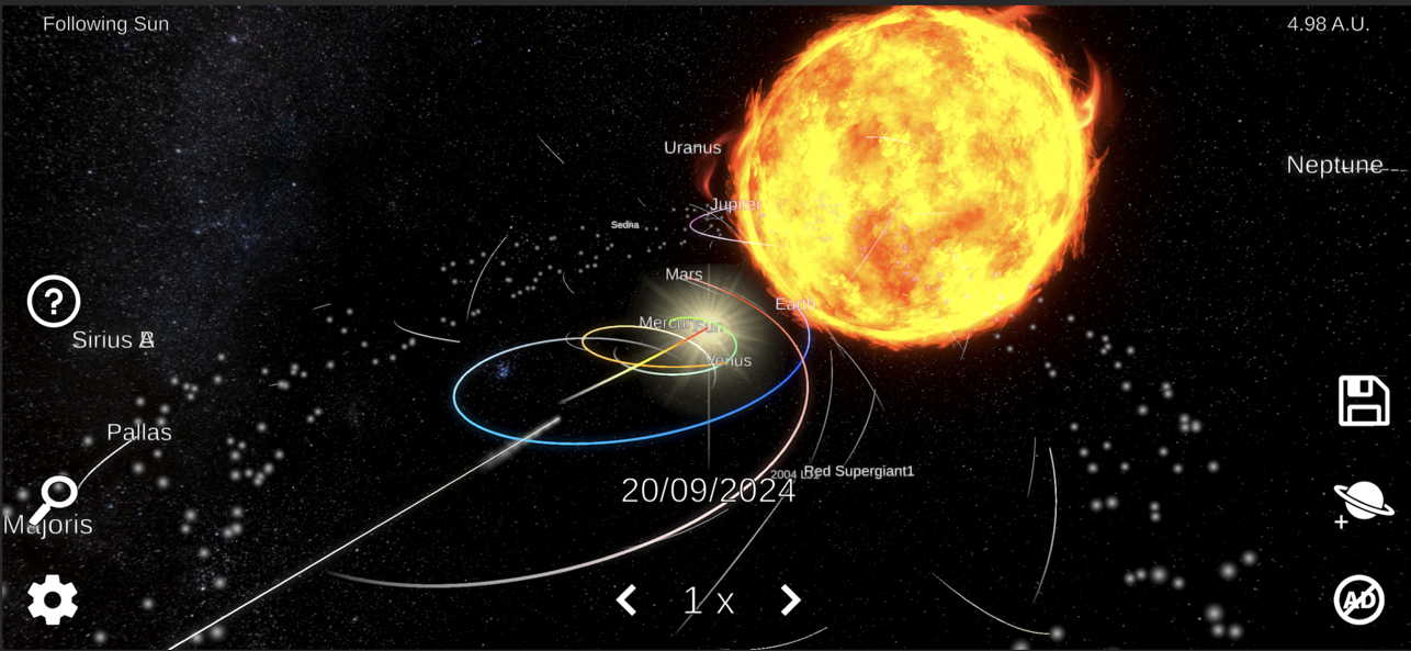 Solar System Simulator
