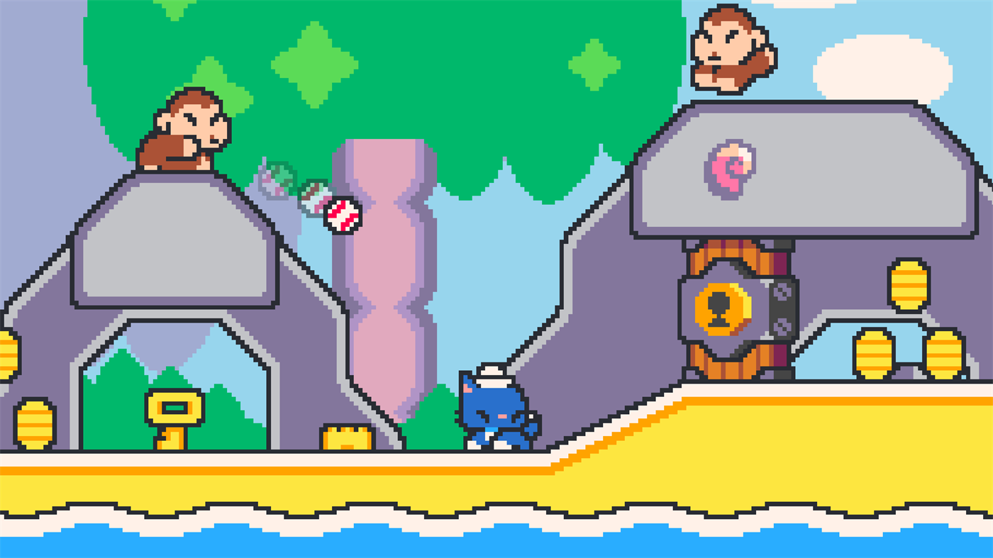 超级猫兄弟游戏(Super Cat Bros)