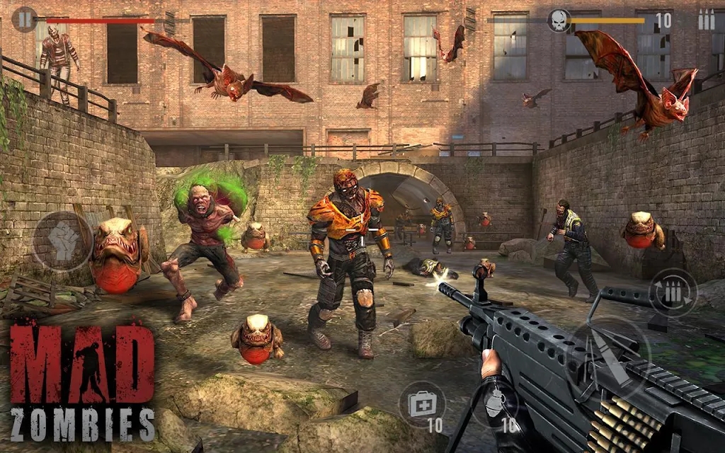 疯狂的僵尸最新版下载安装(Mad Zombies)