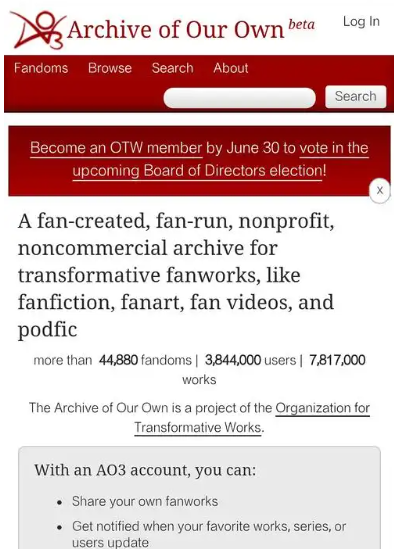 AO3 官方入口