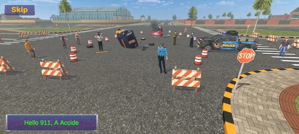 警察追击赛车驾驶游戏(Police Car Chase Car Dri