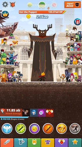 点杀泰坦2内置修改器最新版TapTitans2