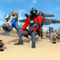 马桶人城市英雄3d游戏(toiletropemonster3d)