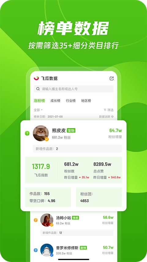 飞瓜数据正版