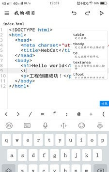 WebCat编辑器app