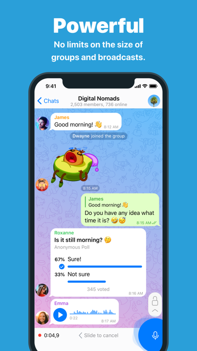 TG app