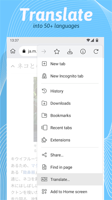 Kiwi浏览器手机版(Kiwi Browser)